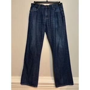 Vintage Lacoste Jeans Mens 34x32 Relaxed Straight Denim Pants Baggy Y2K